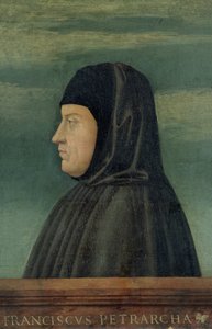 Portrait de Pétrarque (Francesco Petrarca) (1304-74)